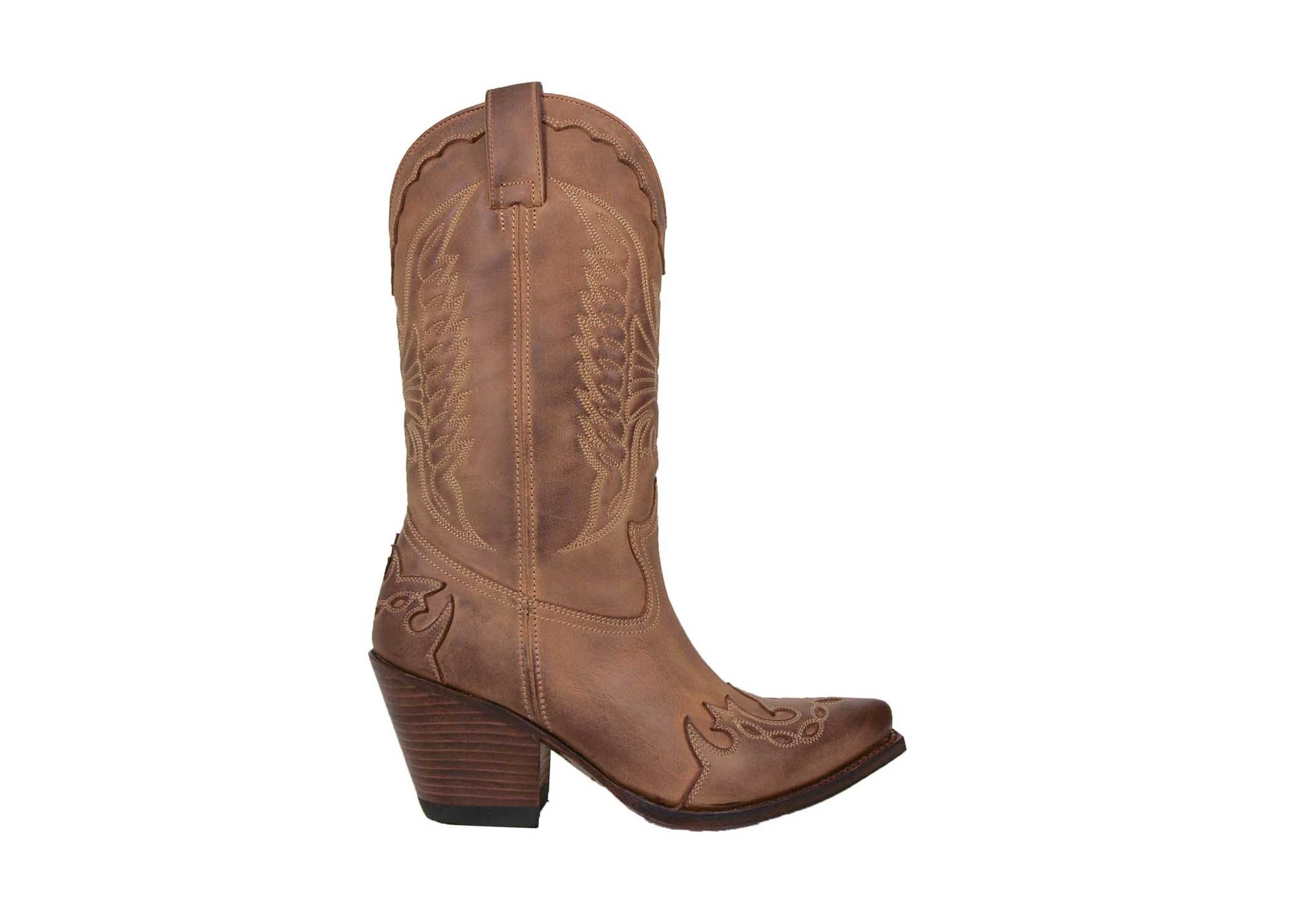 Sendra Sendra 15730 Lula Rosy Western Boots Bruin