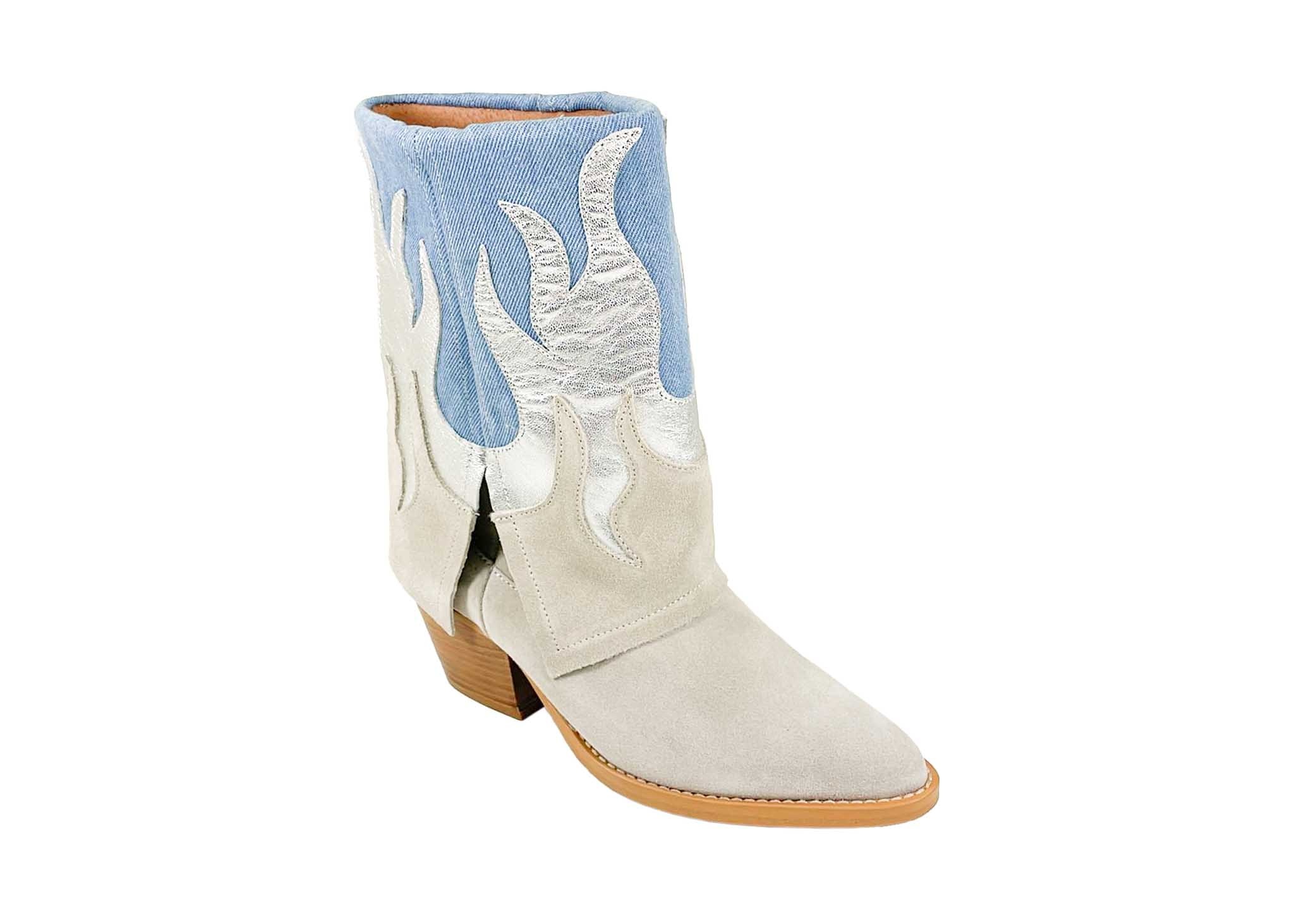 DWRS DWRS Westernboots Barbados B3778-01 Denim