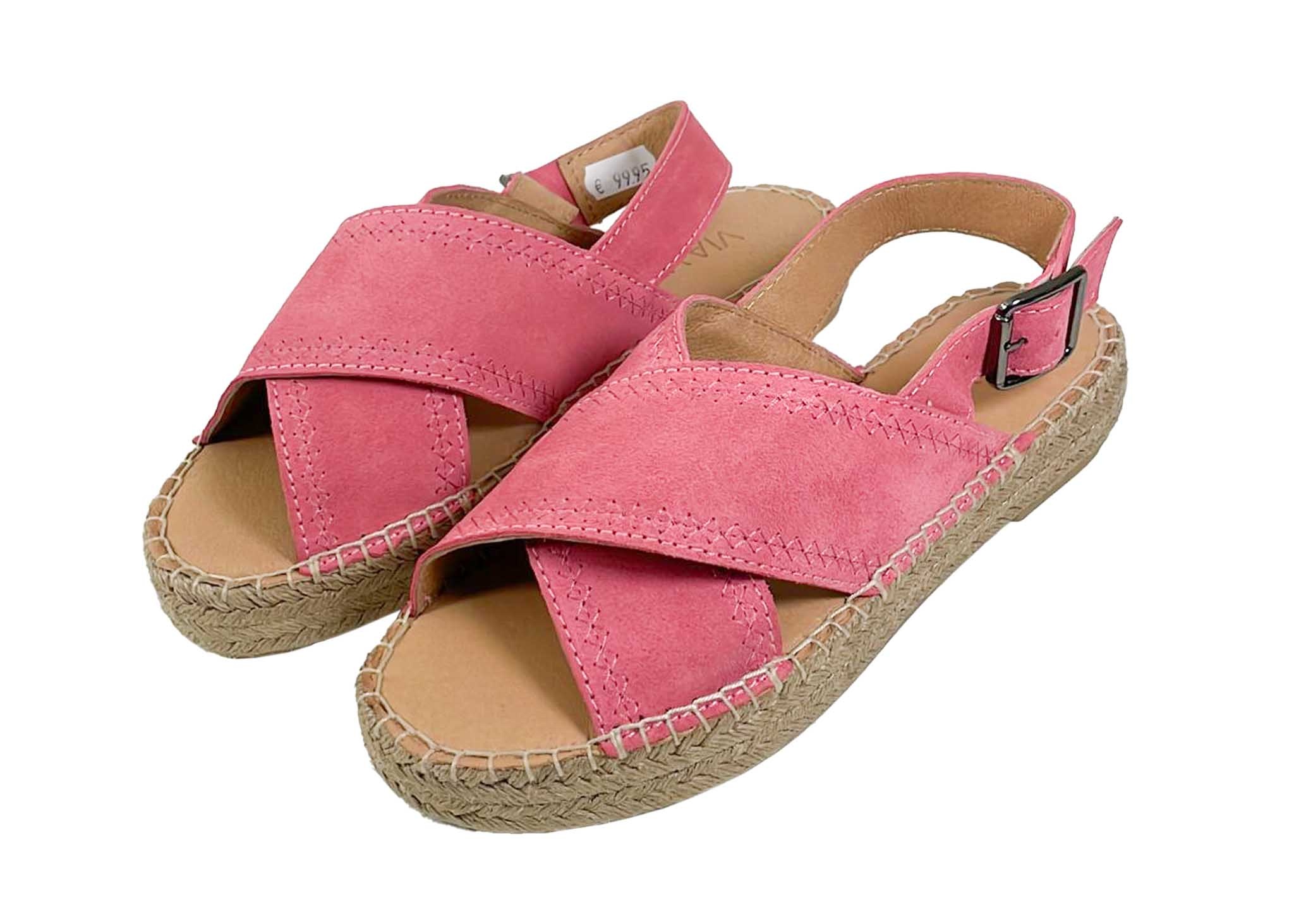 Via Vai VIA VAI Espadrilles Mondi Sun  62055-01-424 Roze