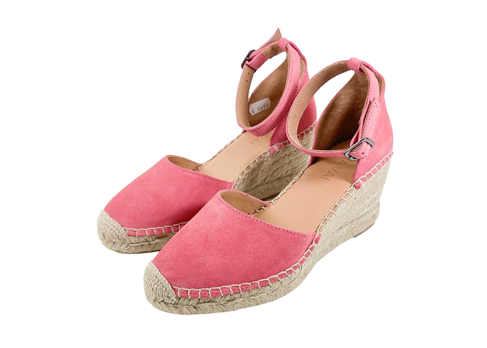 Via Vai VIA VAI Espadrilles Flora Braid 58122-01-424 Roze