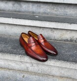 Magnanni Magnanni Instappers 23802 Cognac Leer