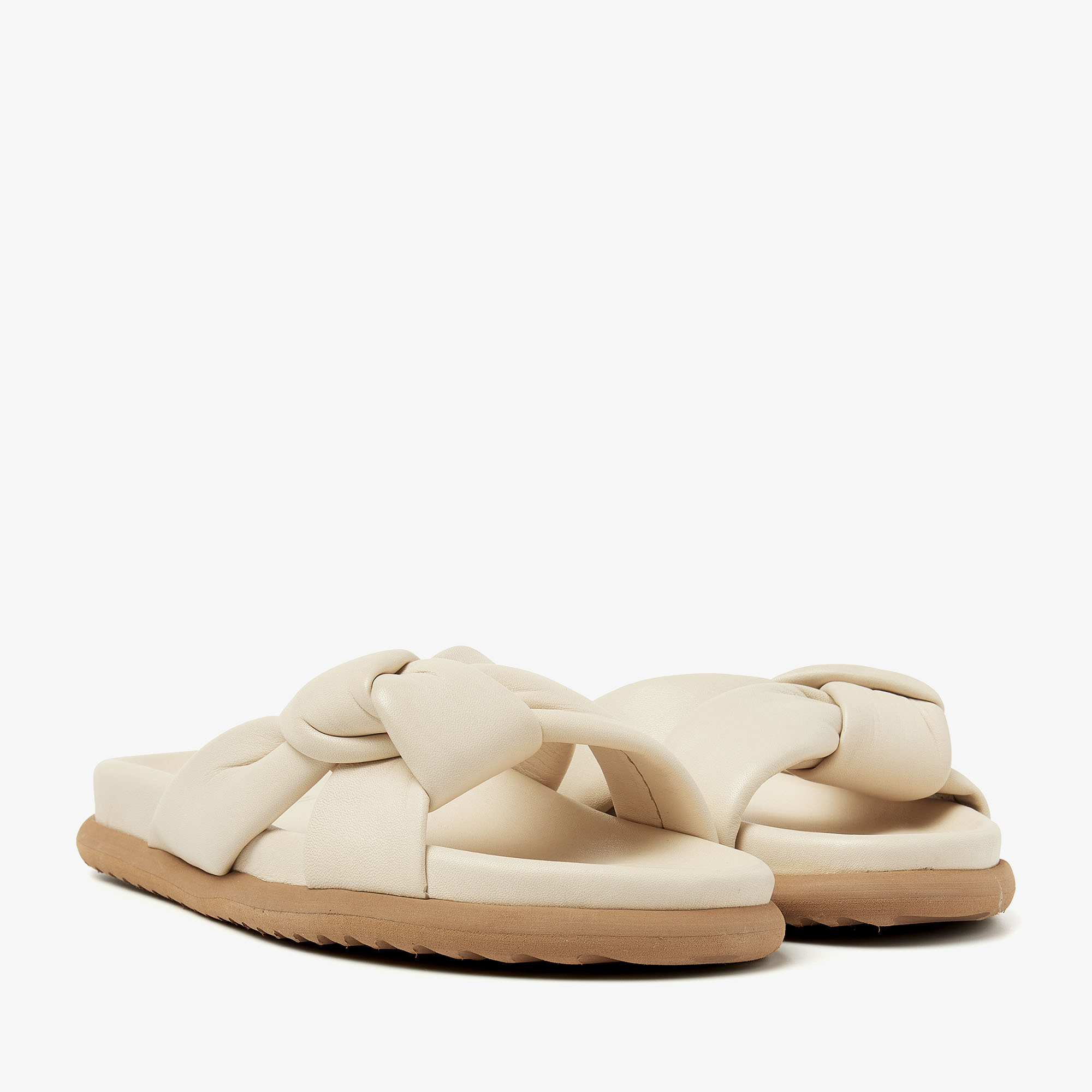 Via Vai VIA VAI Slipper Candy Nova 62024-01-1132 Beige