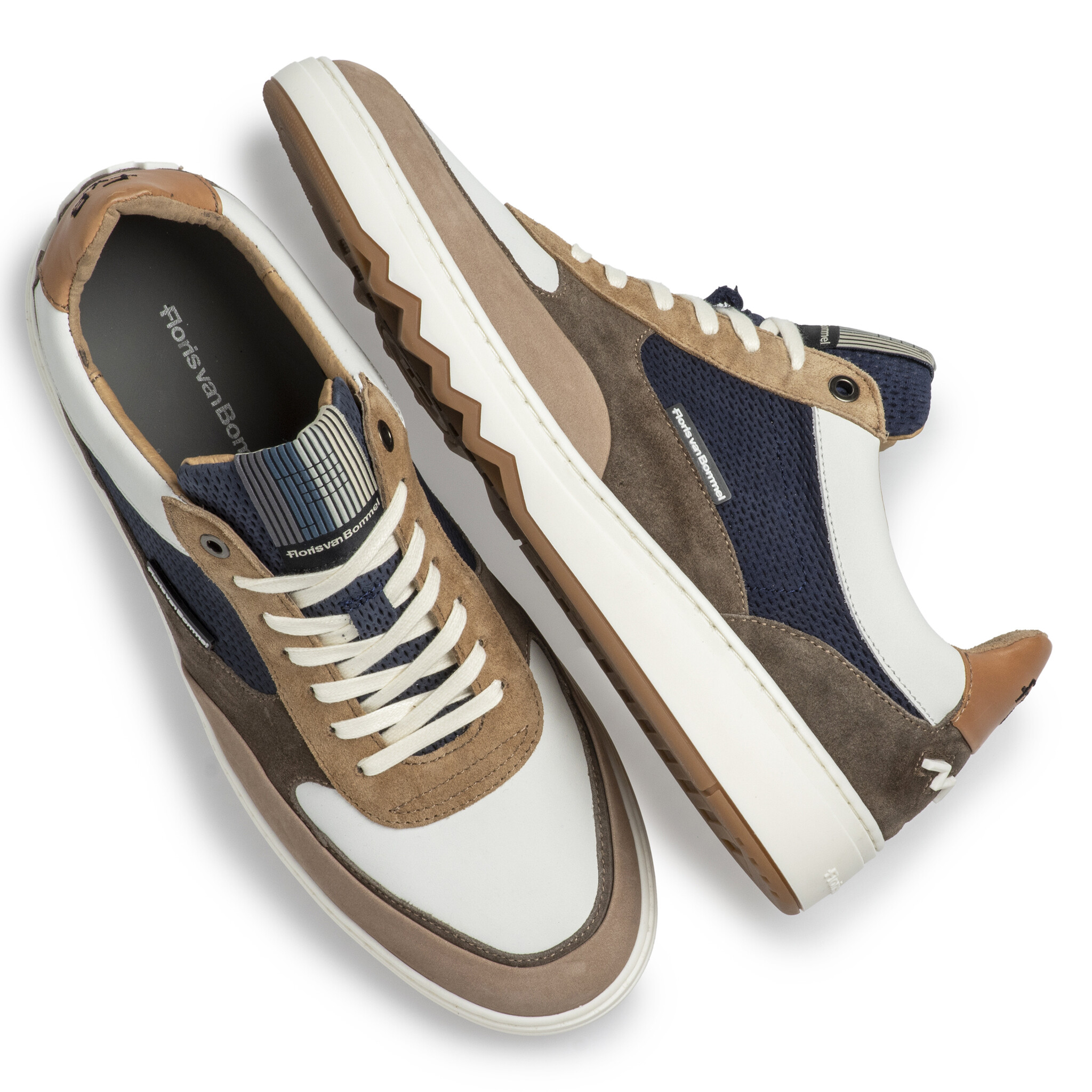 Floris van Bommel Floris van Bommel Sneaker De Kupster 05.04 Blauw