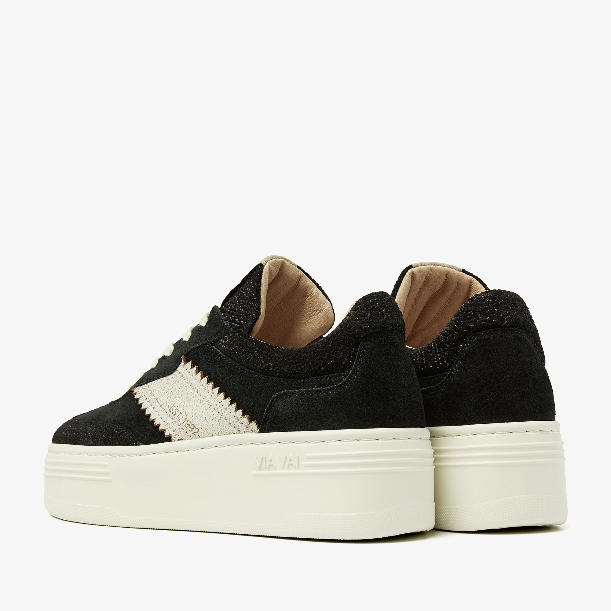 Via Vai VIA VAI Sneakers Isa Romi 62157-01-900 Zwart