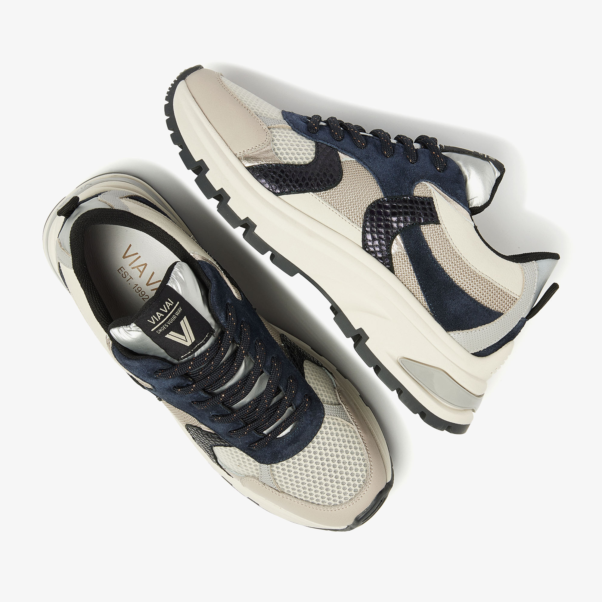 Via Vai VIA VAI Sneakers Liz Ivy 61081-04-207 Beige