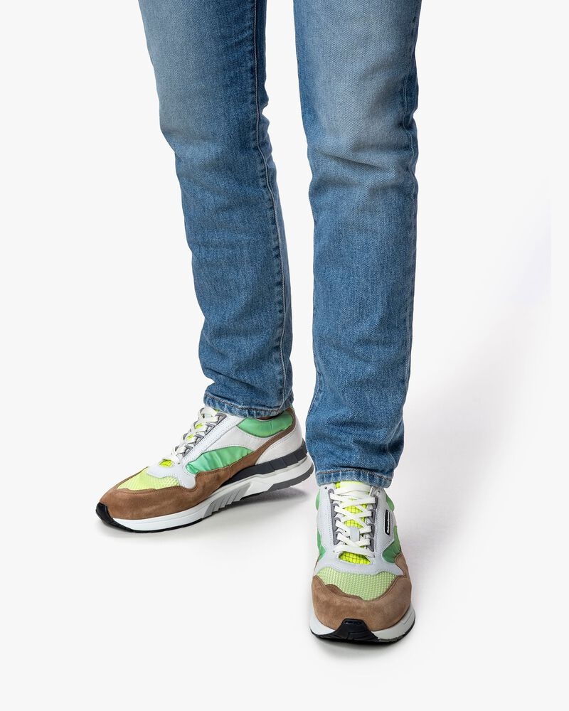 Floris van Bommel Floris van Bommel Sneaker De Runner 01.47 Groen
