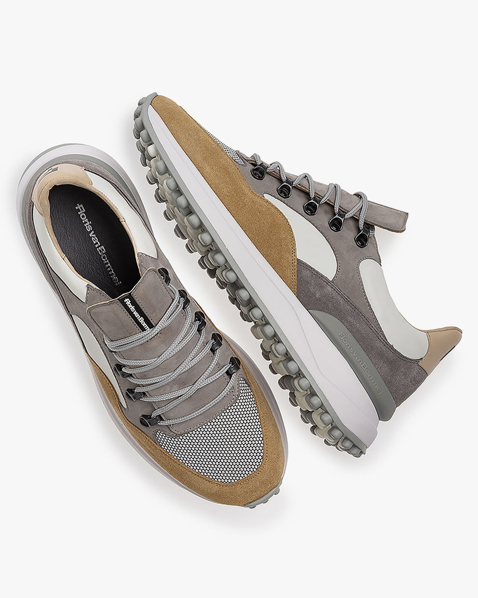 Floris van Bommel Floris van Bommel Sneaker Noppi 32.01 Taupe