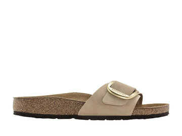 Birkenstock Birkenstock Slipper Madrid Big Buckle 1024009 Licht Bruin