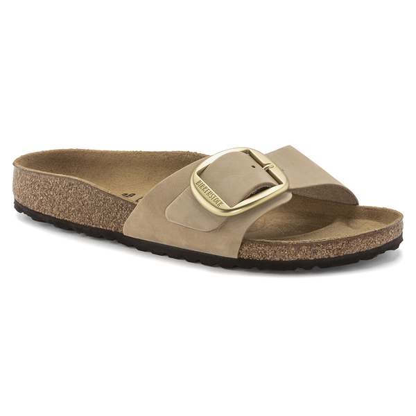 Birkenstock Birkenstock Slipper Madrid Big Buckle 1024009 Licht Bruin