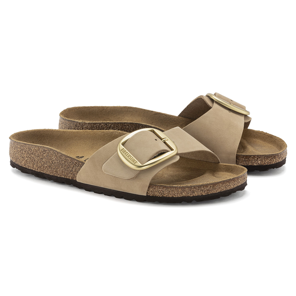 Birkenstock Birkenstock Slipper Madrid Big Buckle 1024009 Licht Bruin