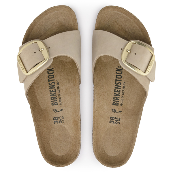 Birkenstock Birkenstock Slipper Madrid Big Buckle 1024009 Licht Bruin