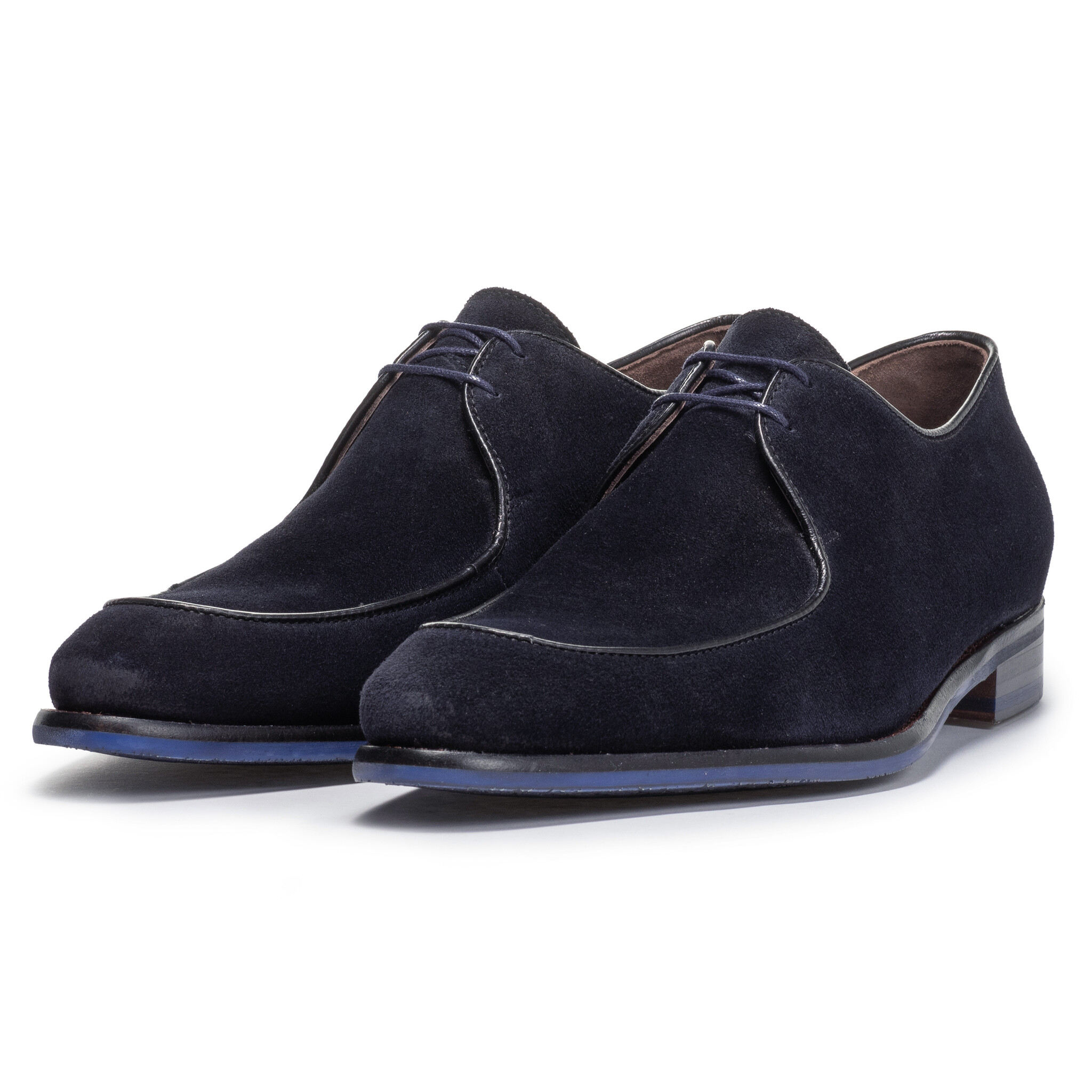 Floris van Bommel Floris van Bommel Veterschoen Stapper 54.01 Donker Blauw