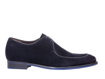 Floris van Bommel Floris van Bommel Veterschoen Stapper 54.01 Donker Blauw