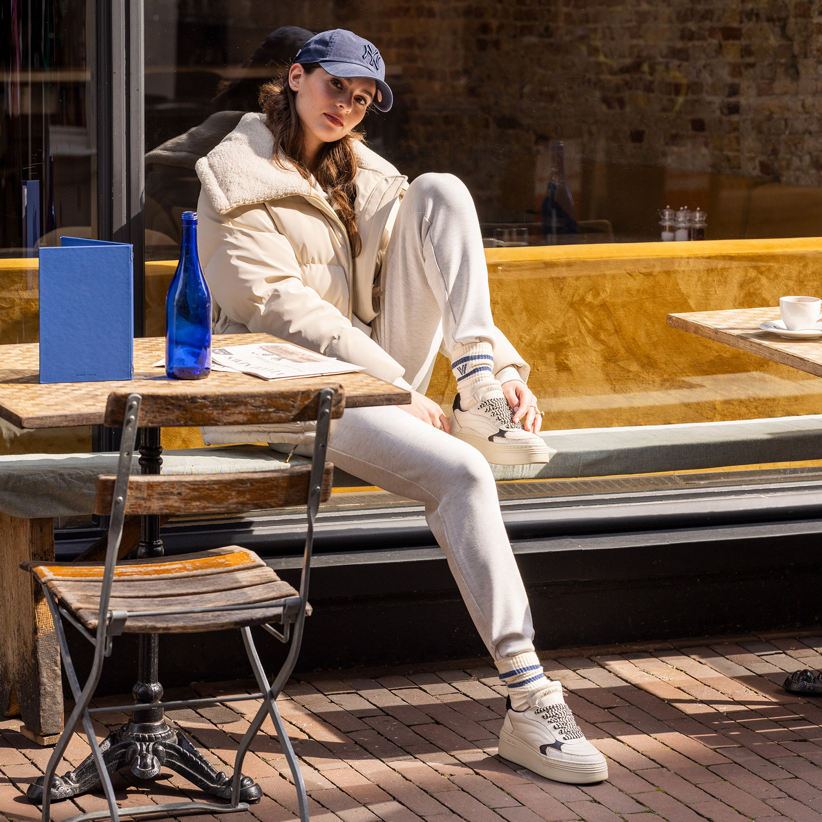 Via Vai VIA VAI Sneakers Isa Josie 62103-02-900 Beige