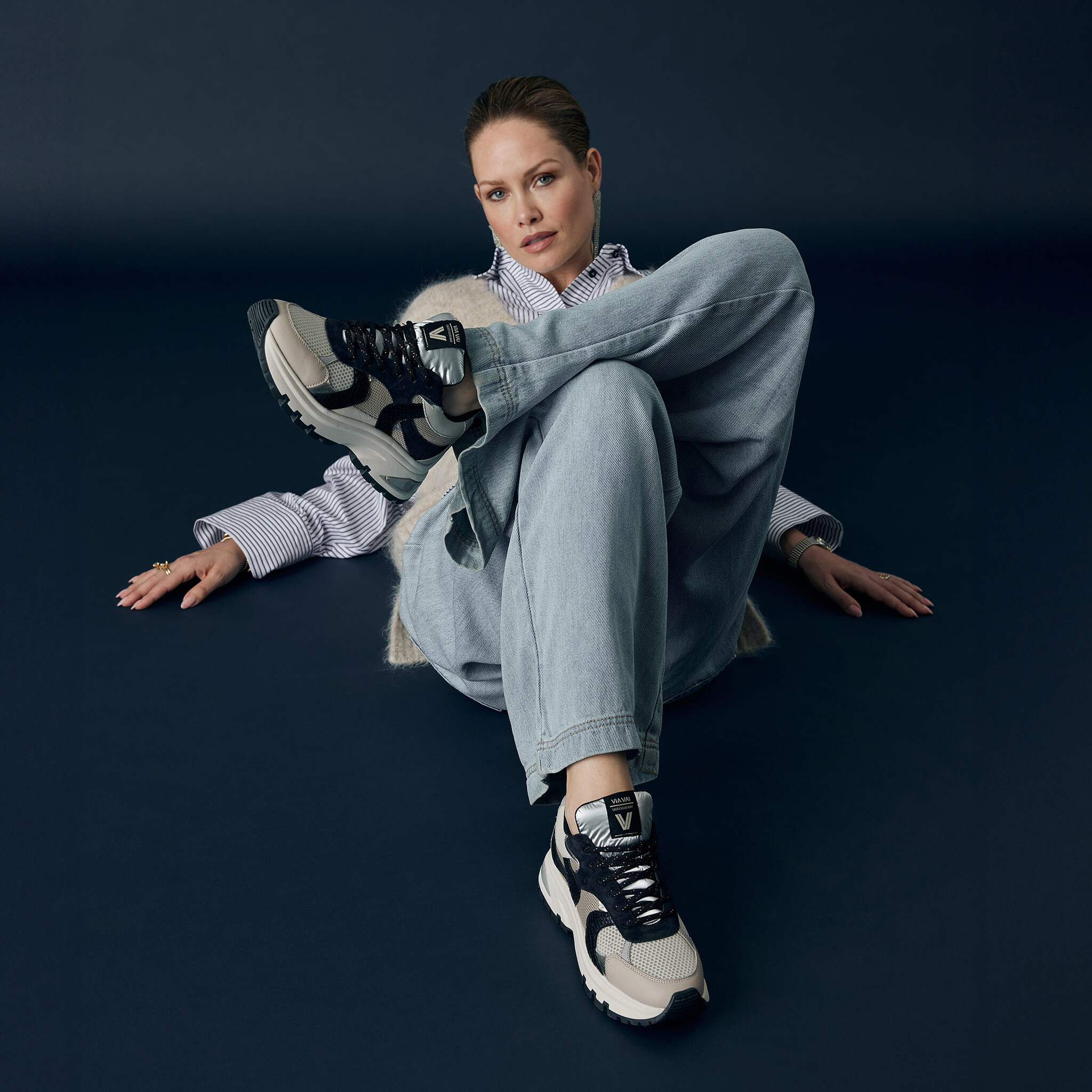 Via Vai VIA VAI Sneakers Liz Ivy 61081-04-207 Beige