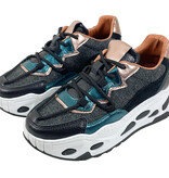 DWRS DWRS Sneakers Neptunus J6748-01 Zwart