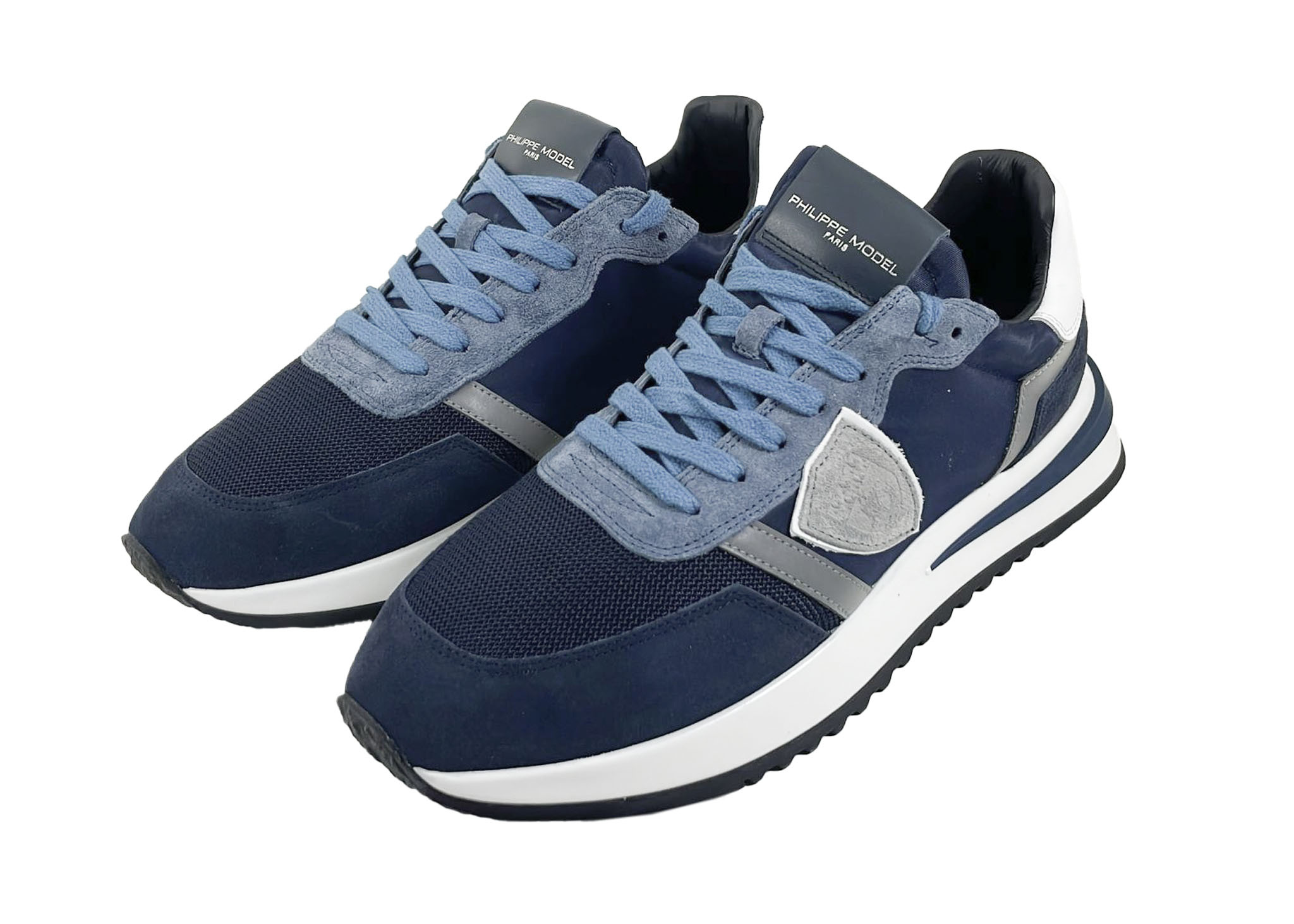 Philippe Model Philippe Model Sneaker Tropez 2.1 Low Blauw