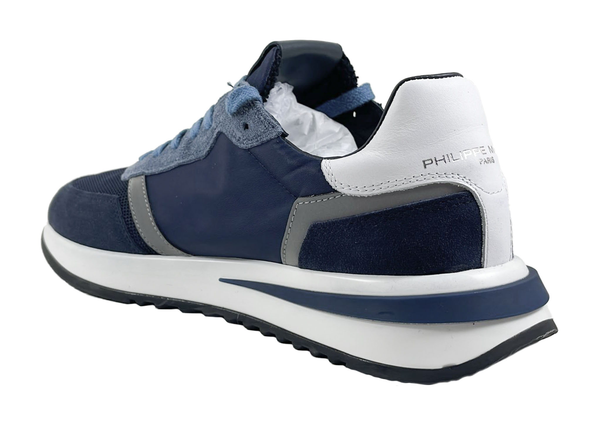 Philippe Model Philippe Model Sneaker Tropez 2.1 Low Blauw