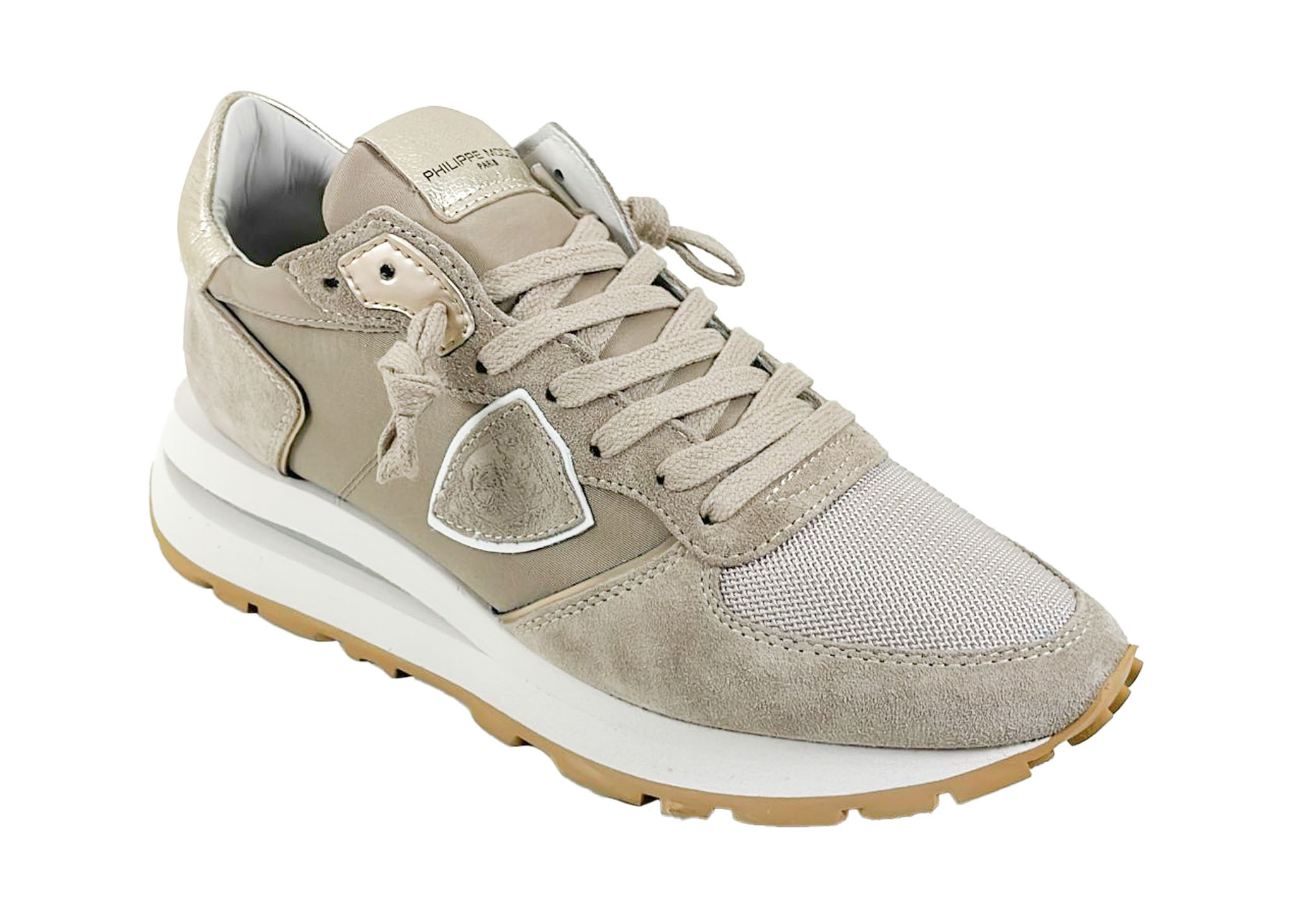 Philippe Model Philippe Model Sneaker Tropez Haute Low Beige