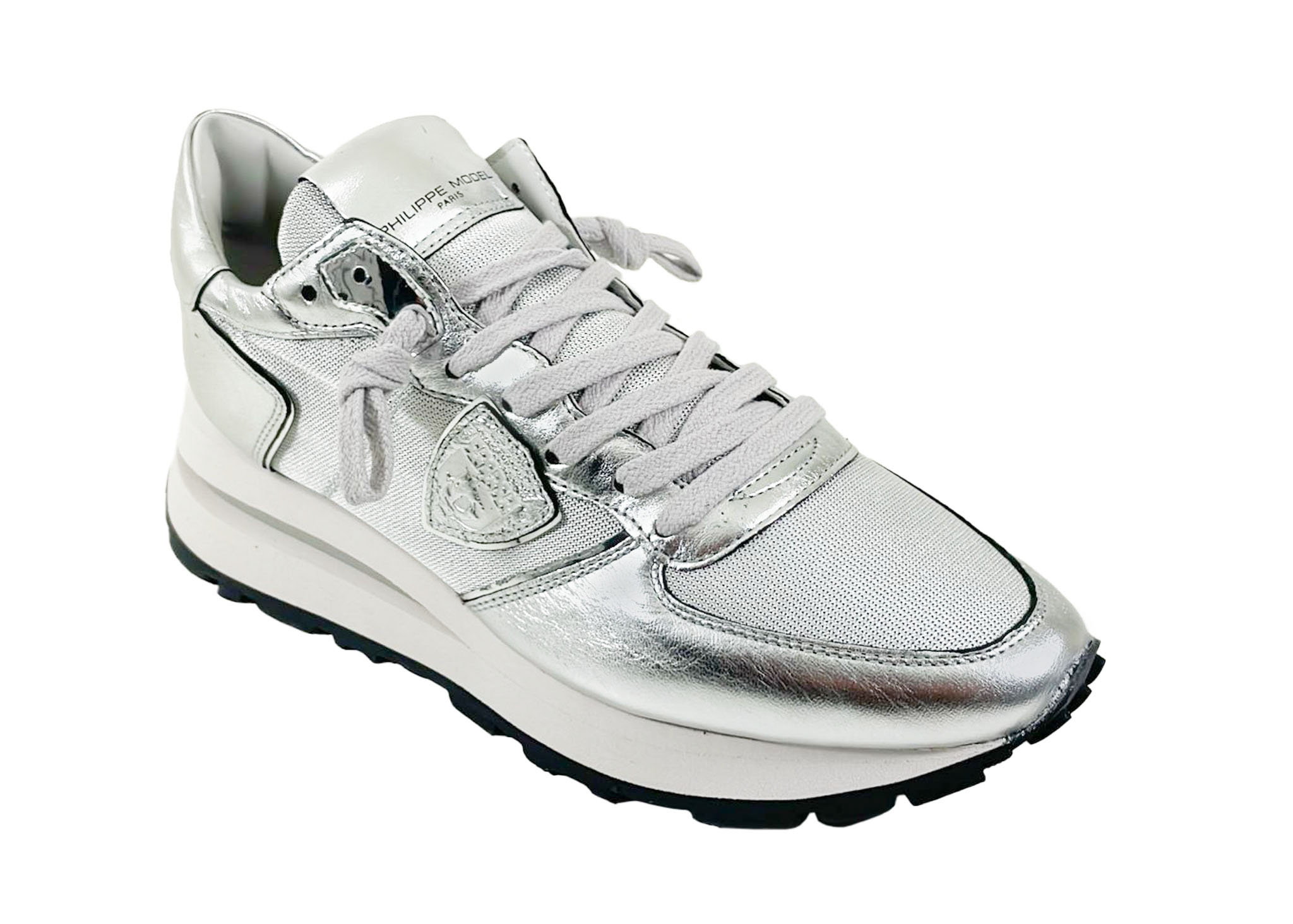 Philippe Model Philippe Model Sneaker Tropez Haute Low Zilver