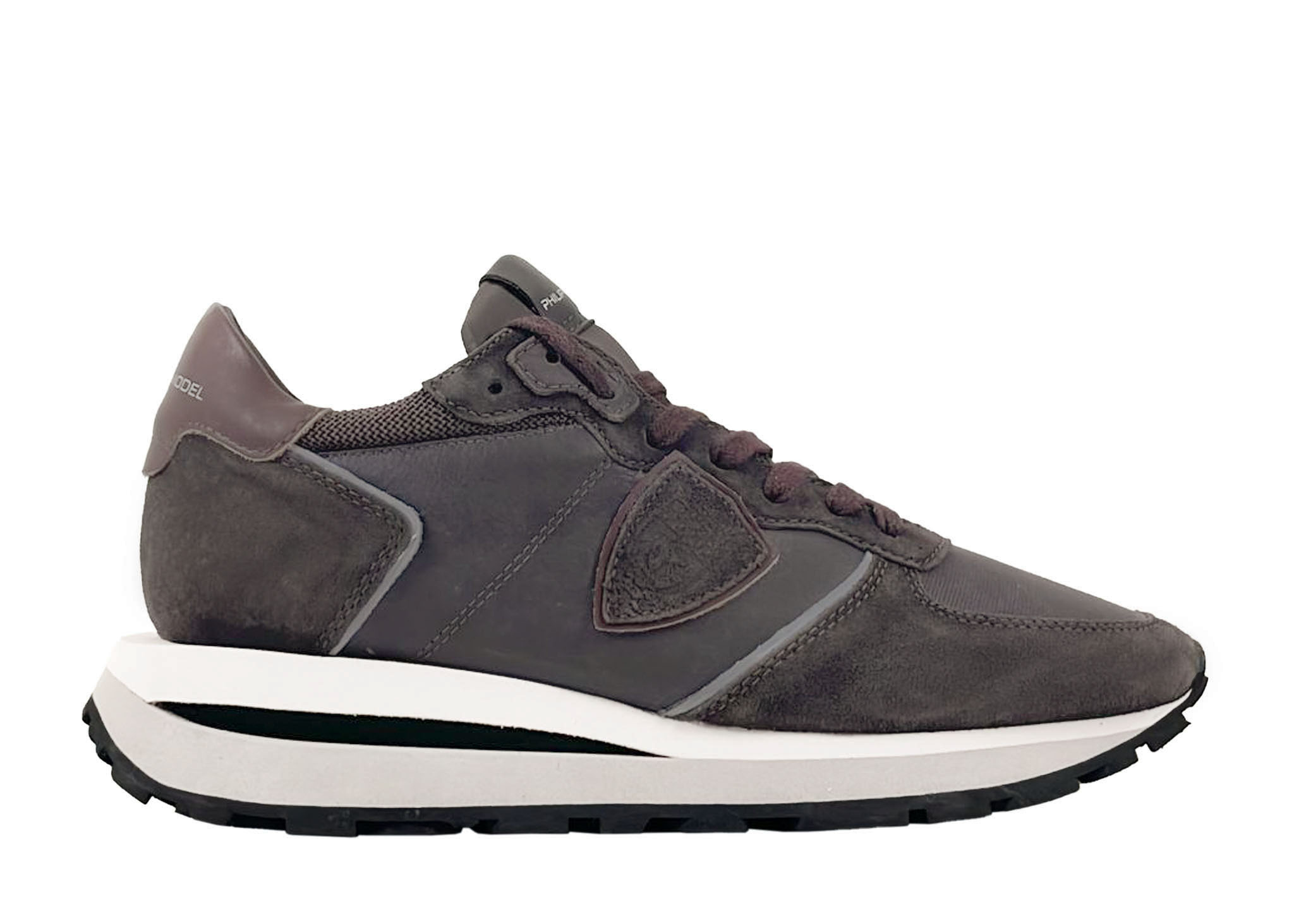 Philippe Model Philippe Model Sneaker Tropez Haute Low Bruin