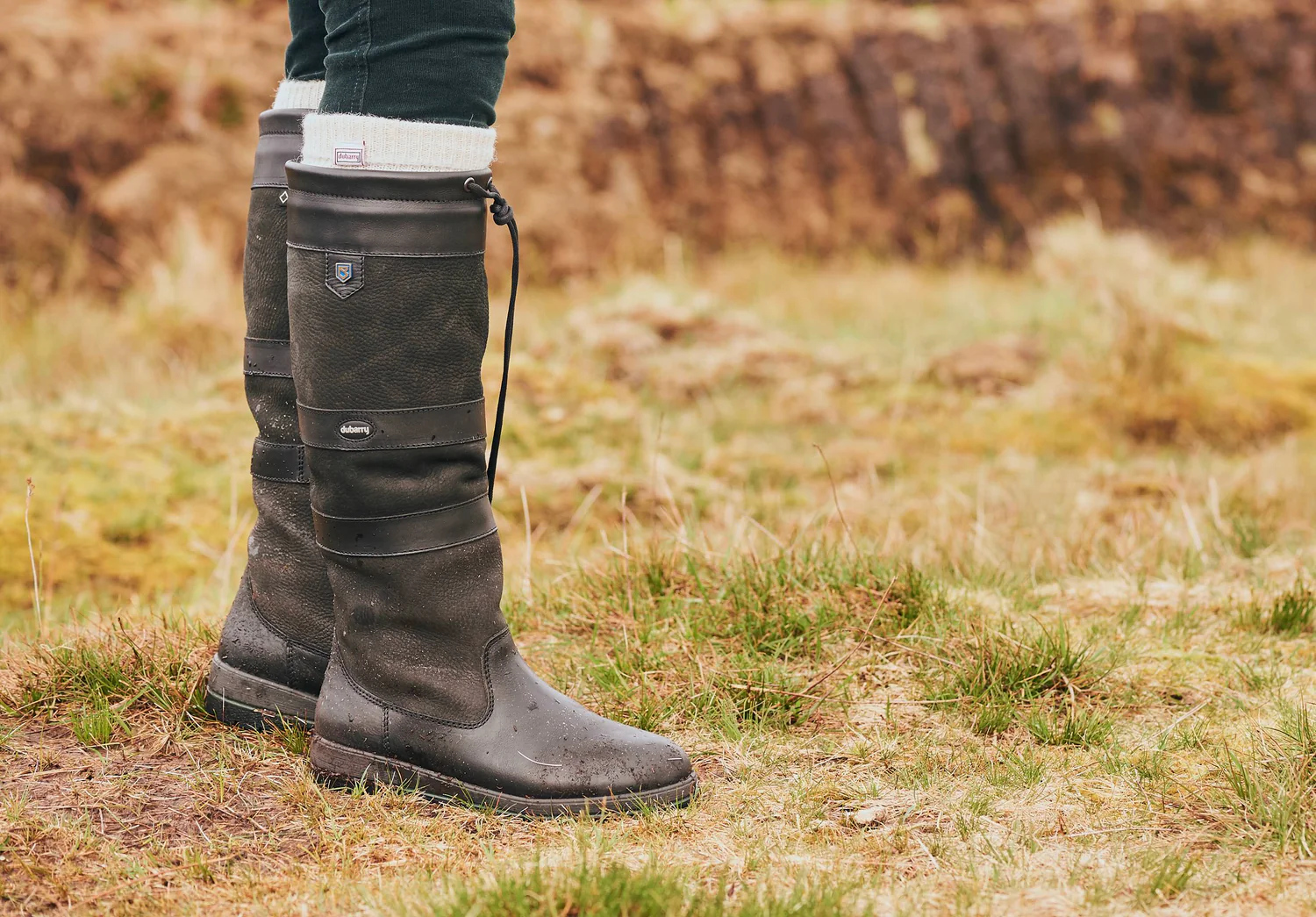 Dubarry Dubarry laars Galway zwart 3885  (regular fit)