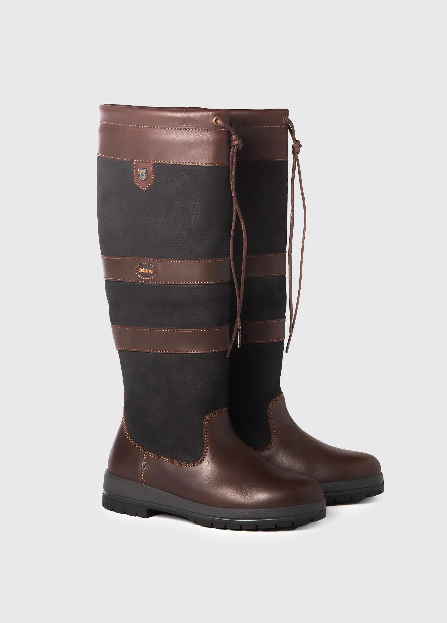 Dubarry Dubarry laars 3885 Galway Black / Brown (regular fit)