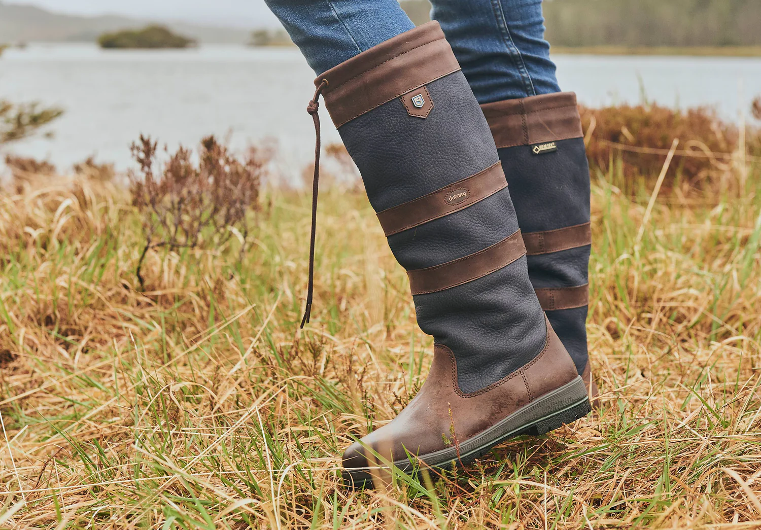 Dubarry Dubarry laars 3885 Galway Navy / Brown   (regular fit)