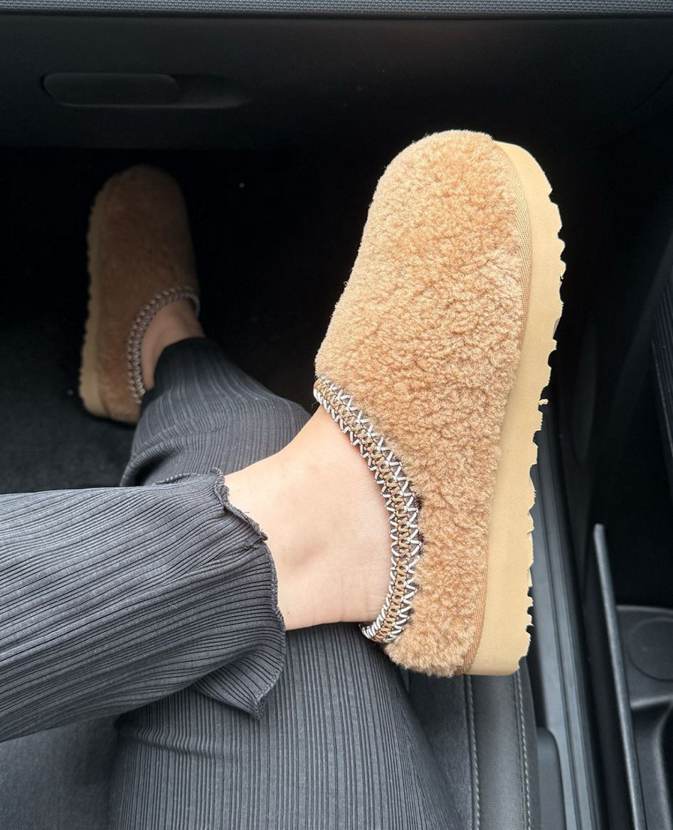 UGG UGG Instapper Tasman Maxi Curly 1158356 Chestnut