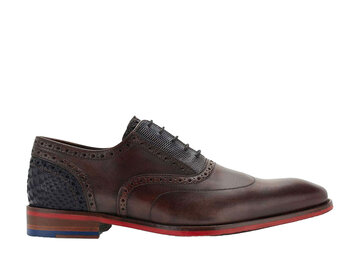 Floris van Bommel Floris van Bommel Veterschoen De Stapper 03.02 Bruin