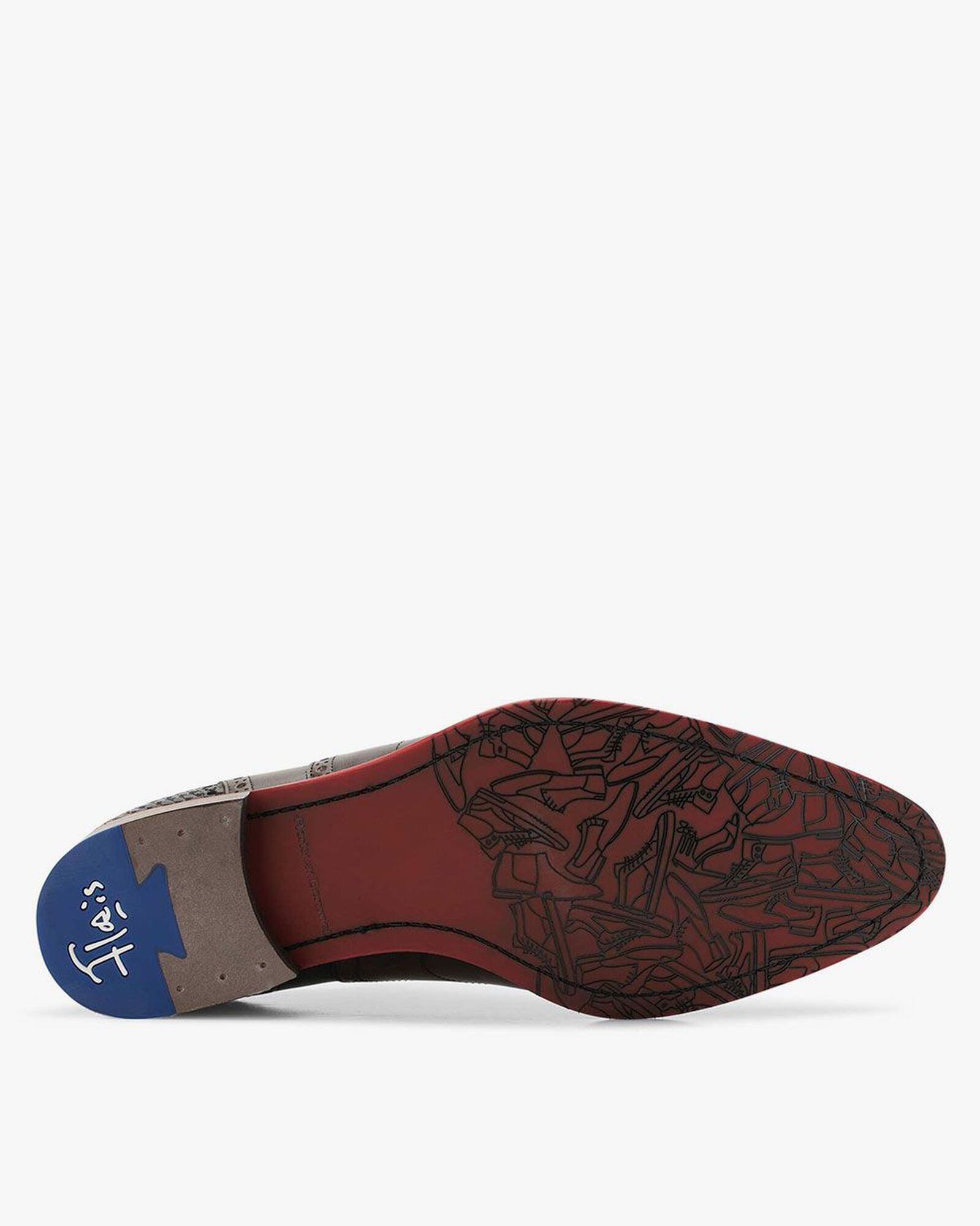 Floris van Bommel Floris van Bommel Veterschoen De Stapper 03.02 Bruin