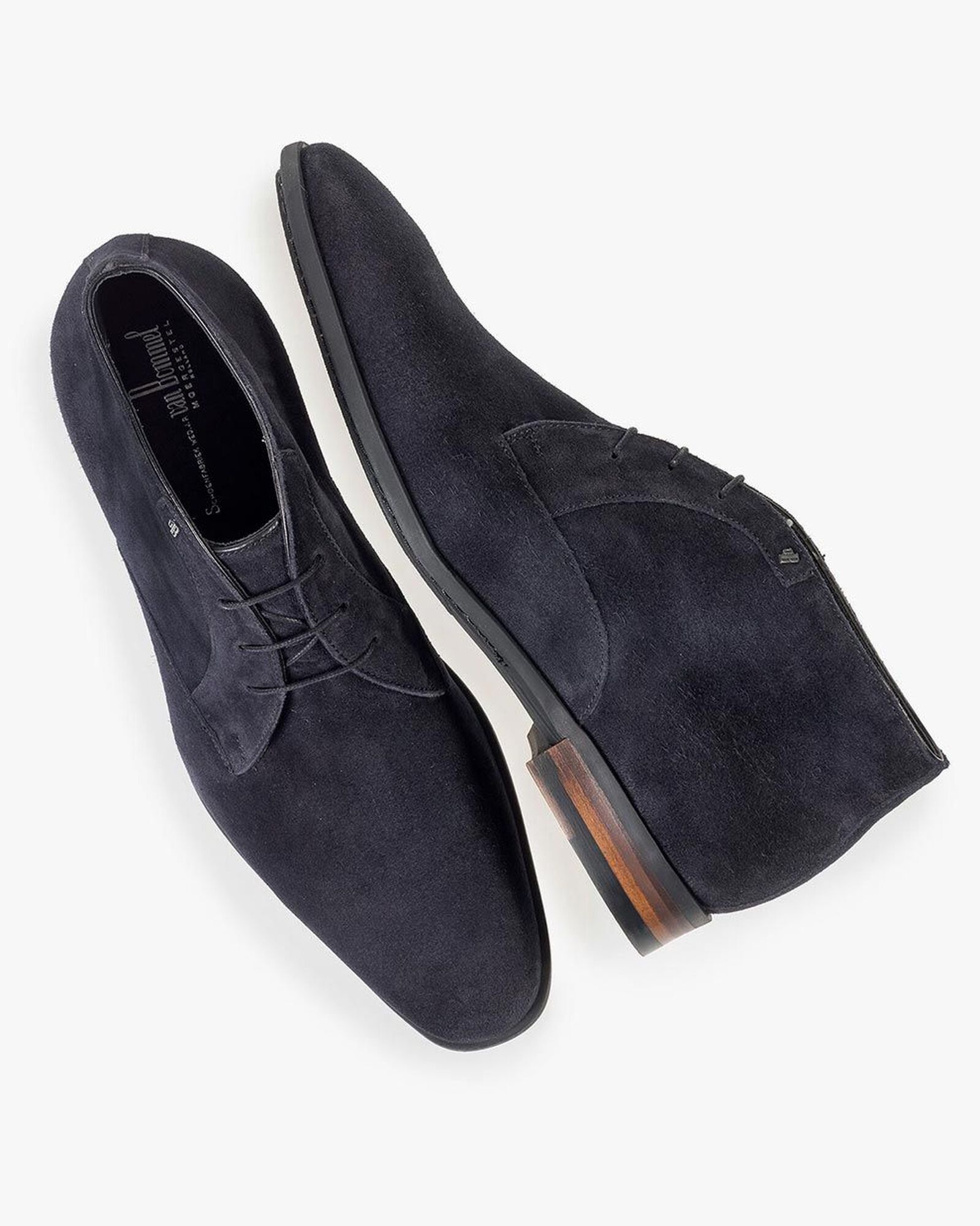 Van Bommel Van Bommel Veterschoen Sella 03.00 Donker Blauw