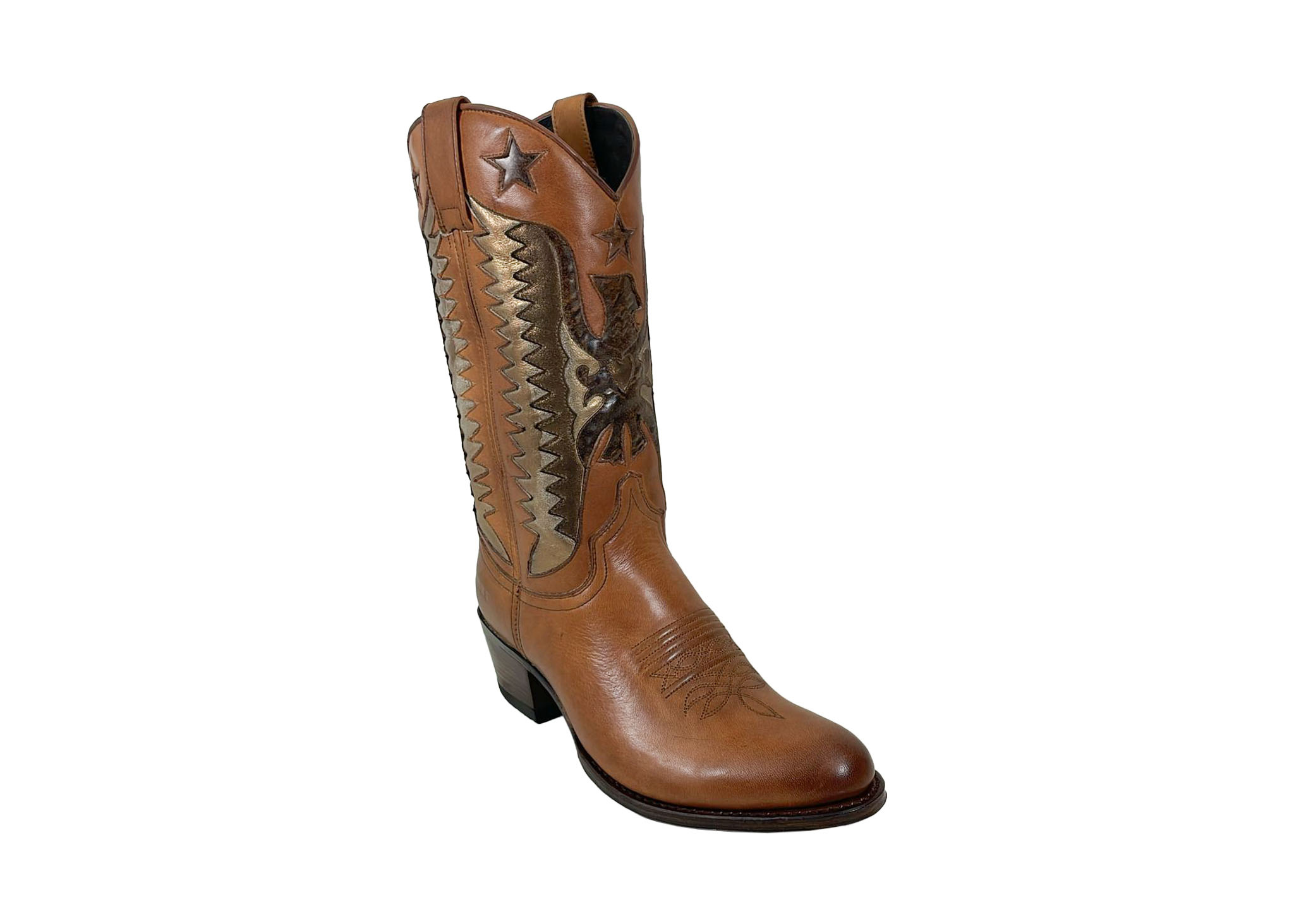 Sendra Sendra Western Boots 14145 Cognac