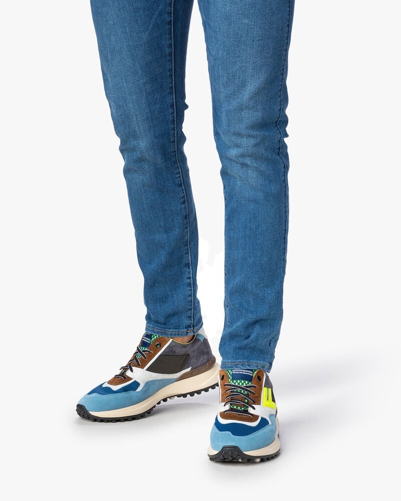 Floris van Bommel Floris van Bommel Sneaker Noppi 29.03 Blauw