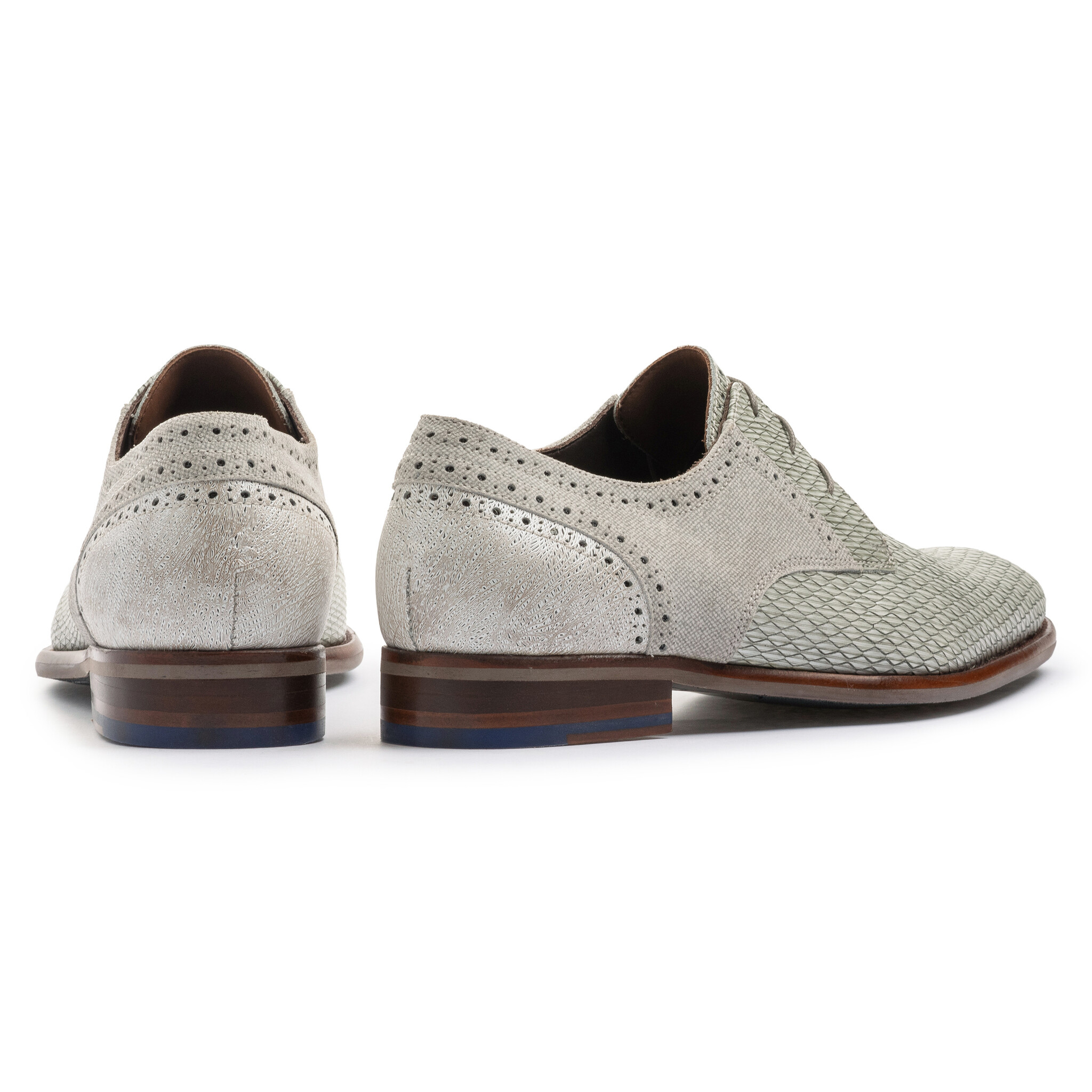 Floris van Bommel Floris van Bommel Veterschoen De Stapper 39.42 Grijs