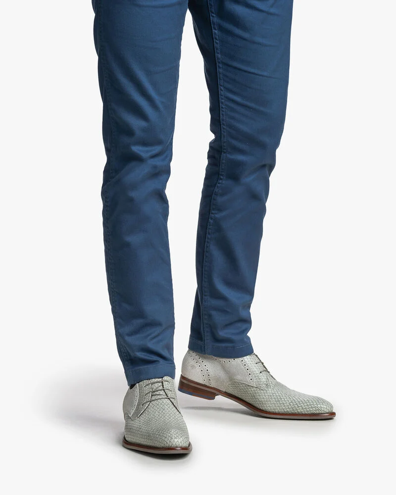 Floris van Bommel Floris van Bommel Veterschoen De Stapper 39.42 Grijs