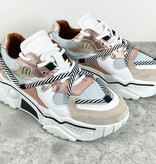 DWRS DWRS Sneakers Jupiter J5554C-69 Roze / Blauw