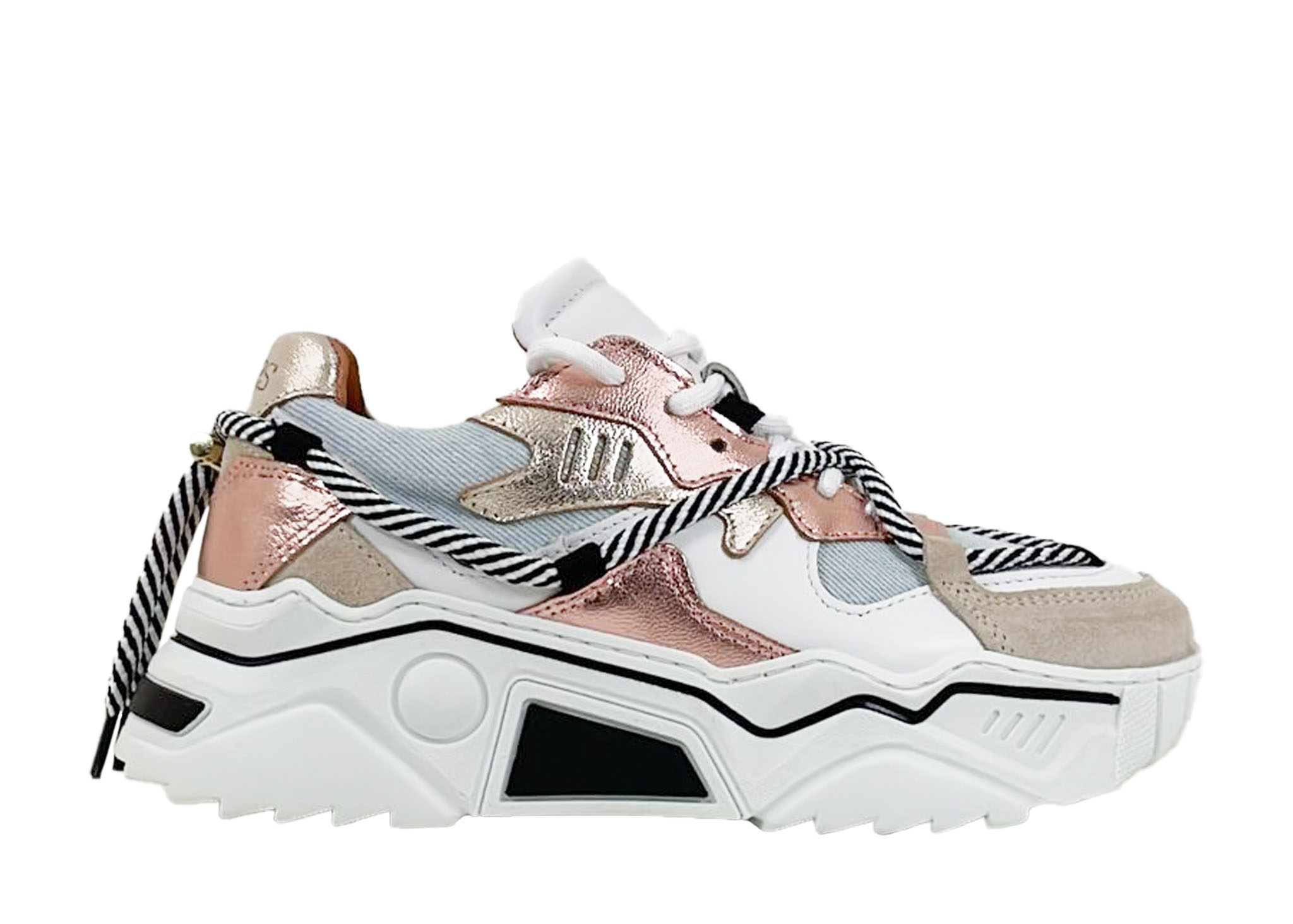 DWRS DWRS Sneakers Jupiter J5554C-69 Roze / Blauw