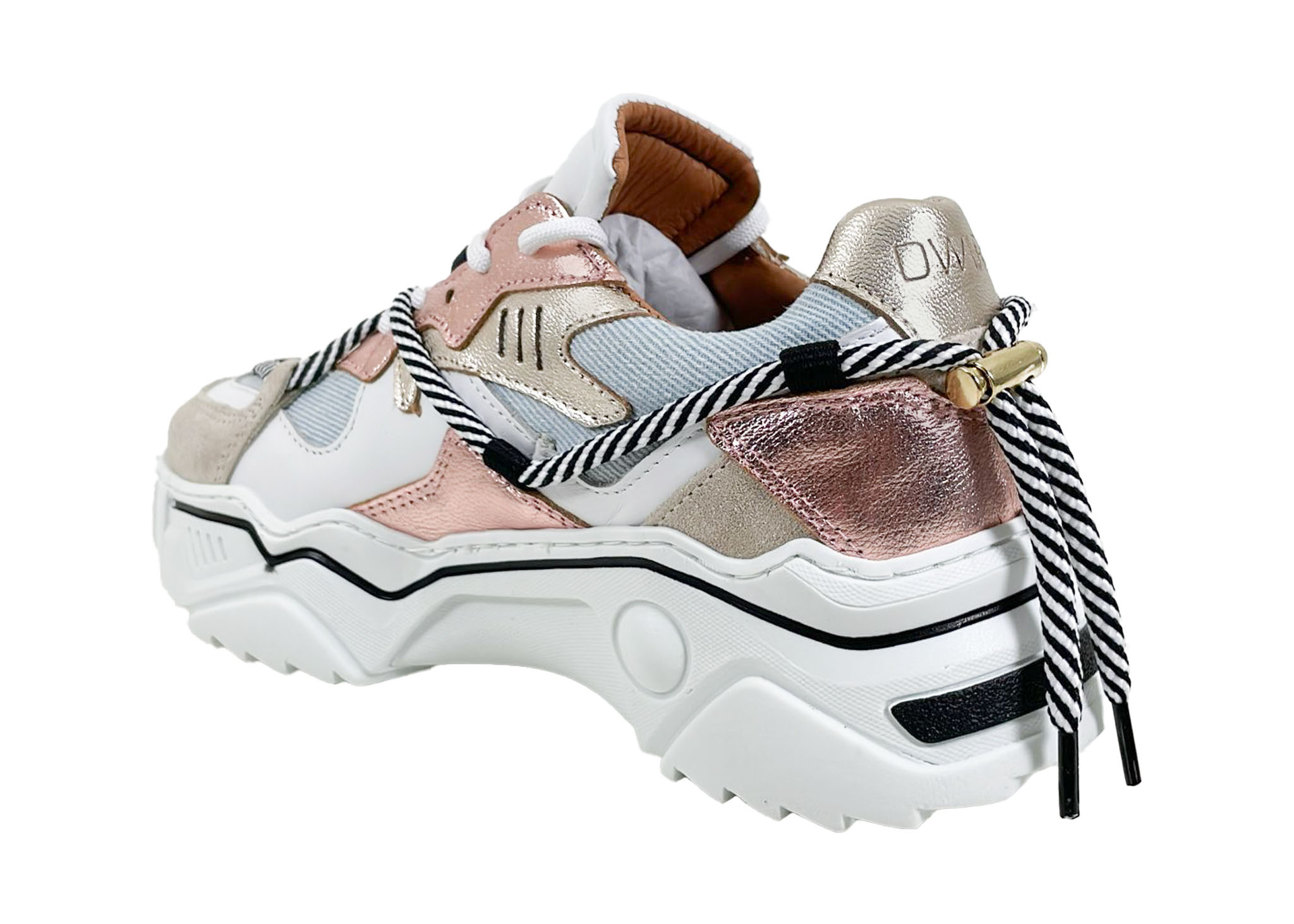 DWRS DWRS Sneakers Jupiter J5554C-69 Roze / Blauw