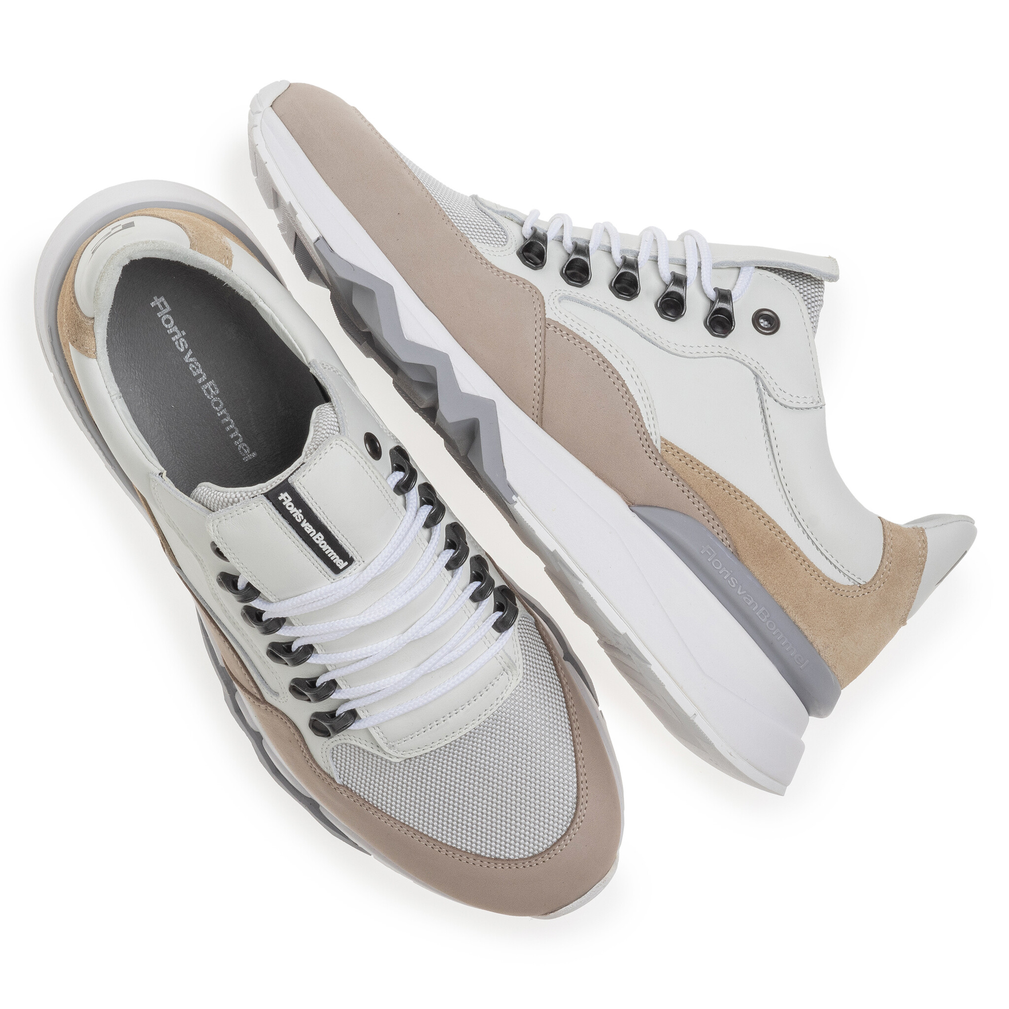 Floris van Bommel Floris van Bommel Sneaker De Zager 01.23 Wit
