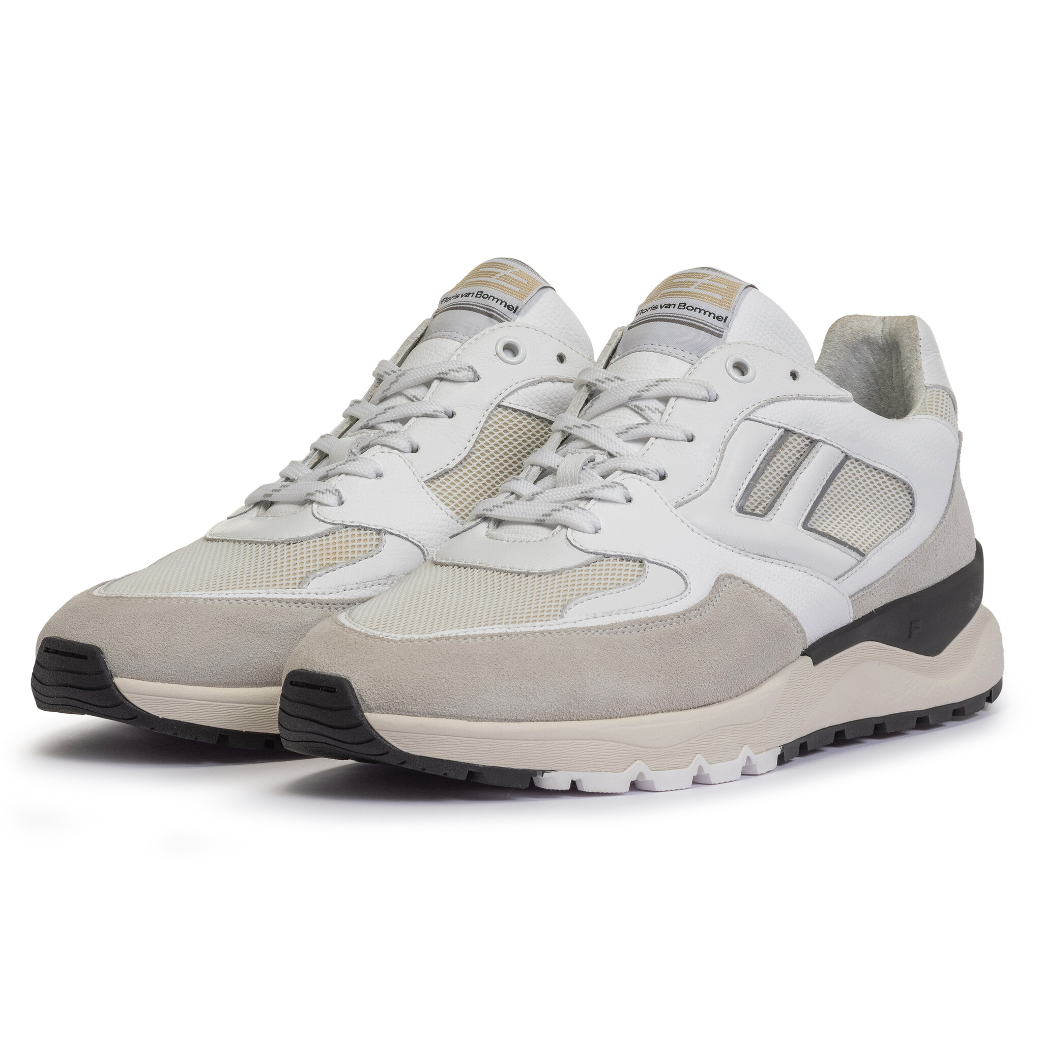 Floris van Bommel Floris van Bommel Sneaker De Treener 01.03 Wit