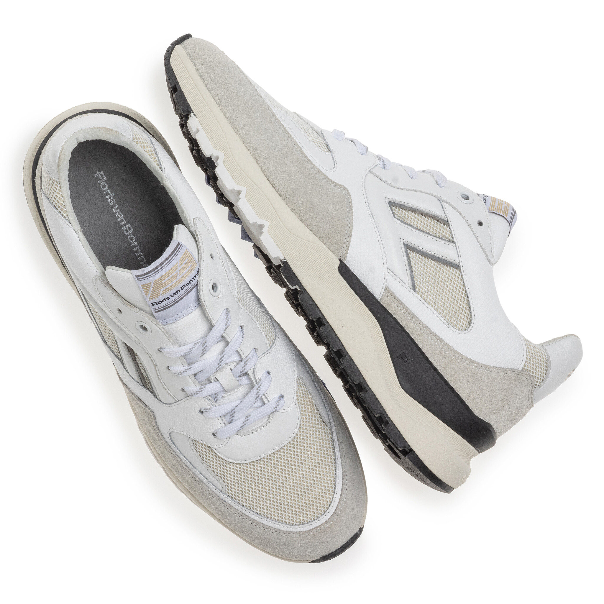 Floris van Bommel Floris van Bommel Sneaker De Treener 01.03 Wit