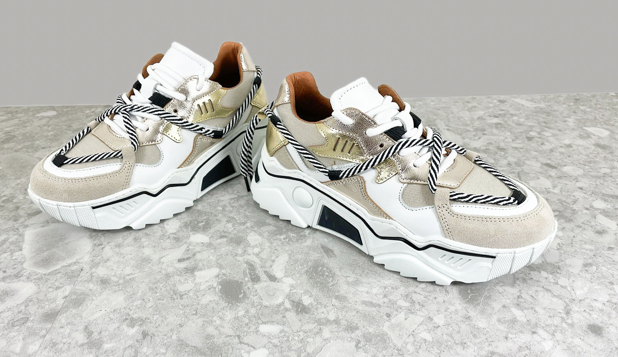 DWRS DWRS Sneakers Jupiter J5554C-73 Beige