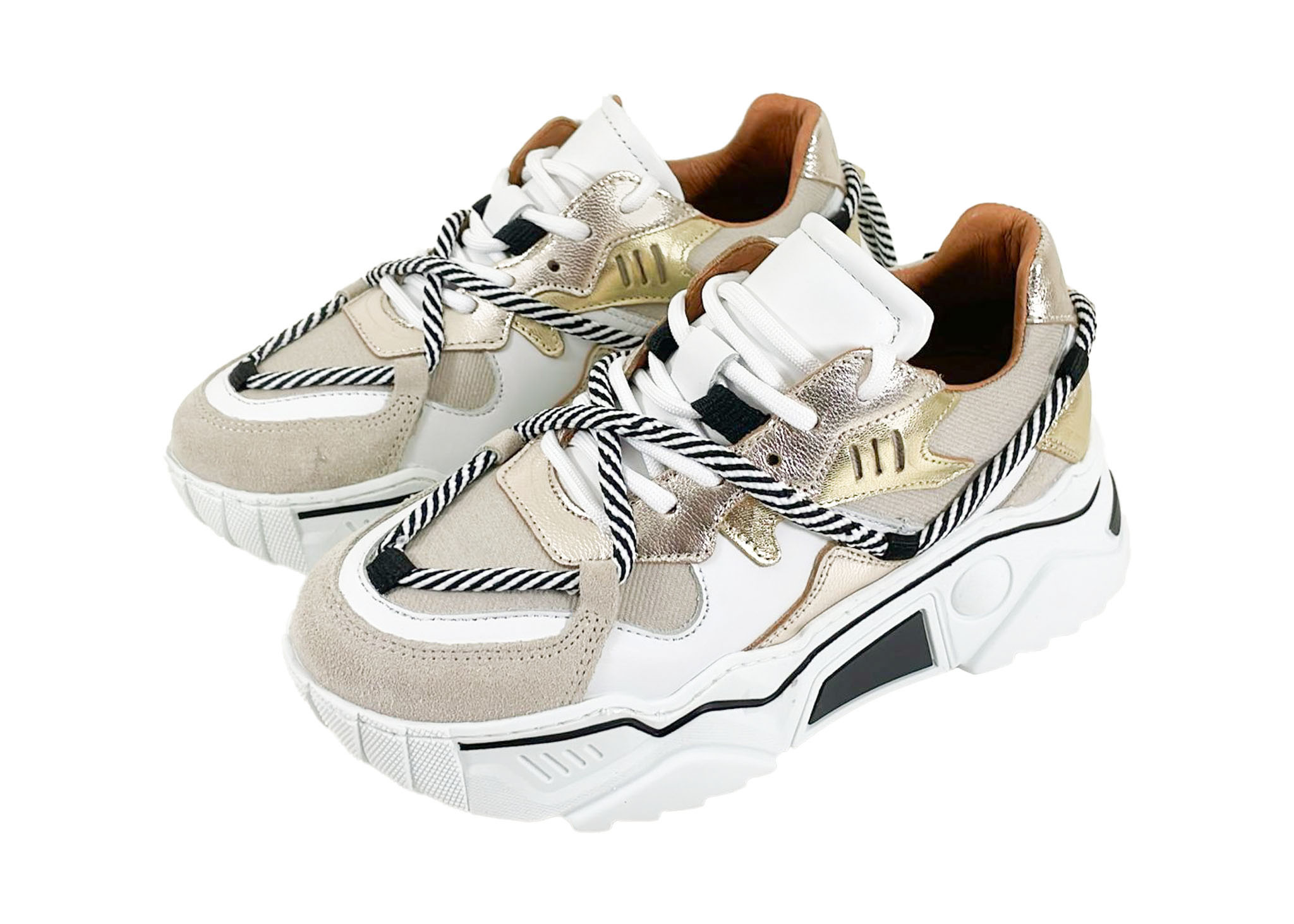 DWRS DWRS Sneakers Jupiter J5554C-73 Beige