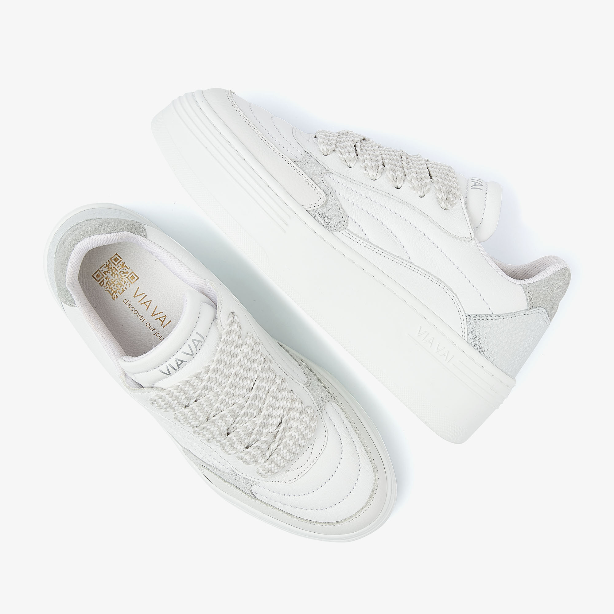 Via Vai VIA VAI Sneakers Isa Josie 62103-03-1218 Wit