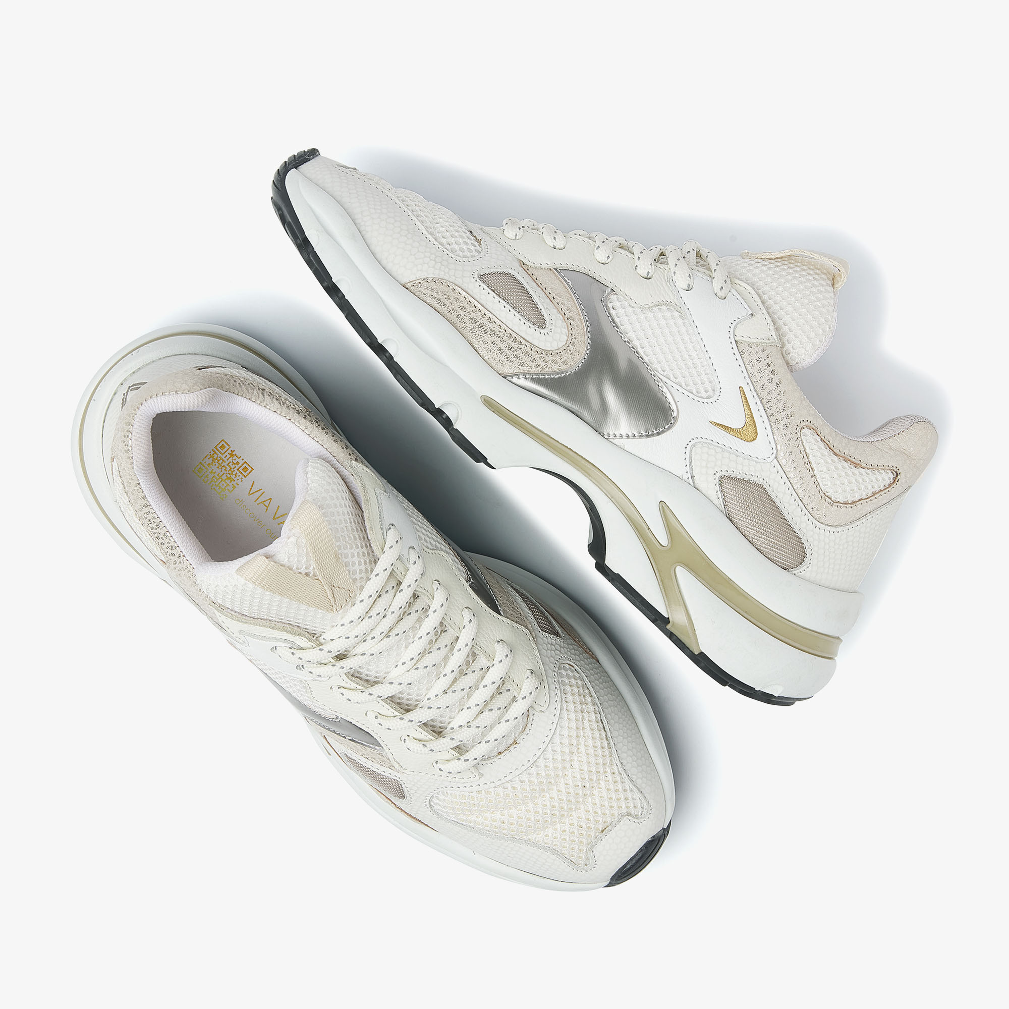 Via Vai VIA VAI Sneakers Vesper Due 62215-01-1219 Beige