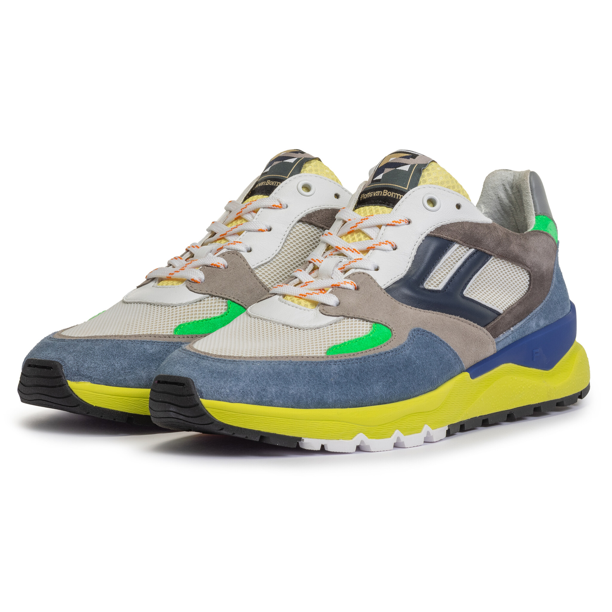 Floris van Bommel Floris van Bommel Sneaker De Treener 01.11 Groen