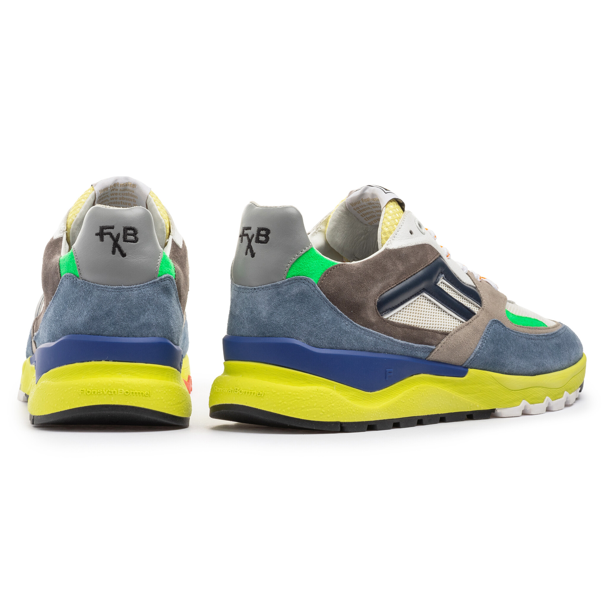 Floris van Bommel Floris van Bommel Sneaker De Treener 01.11 Groen