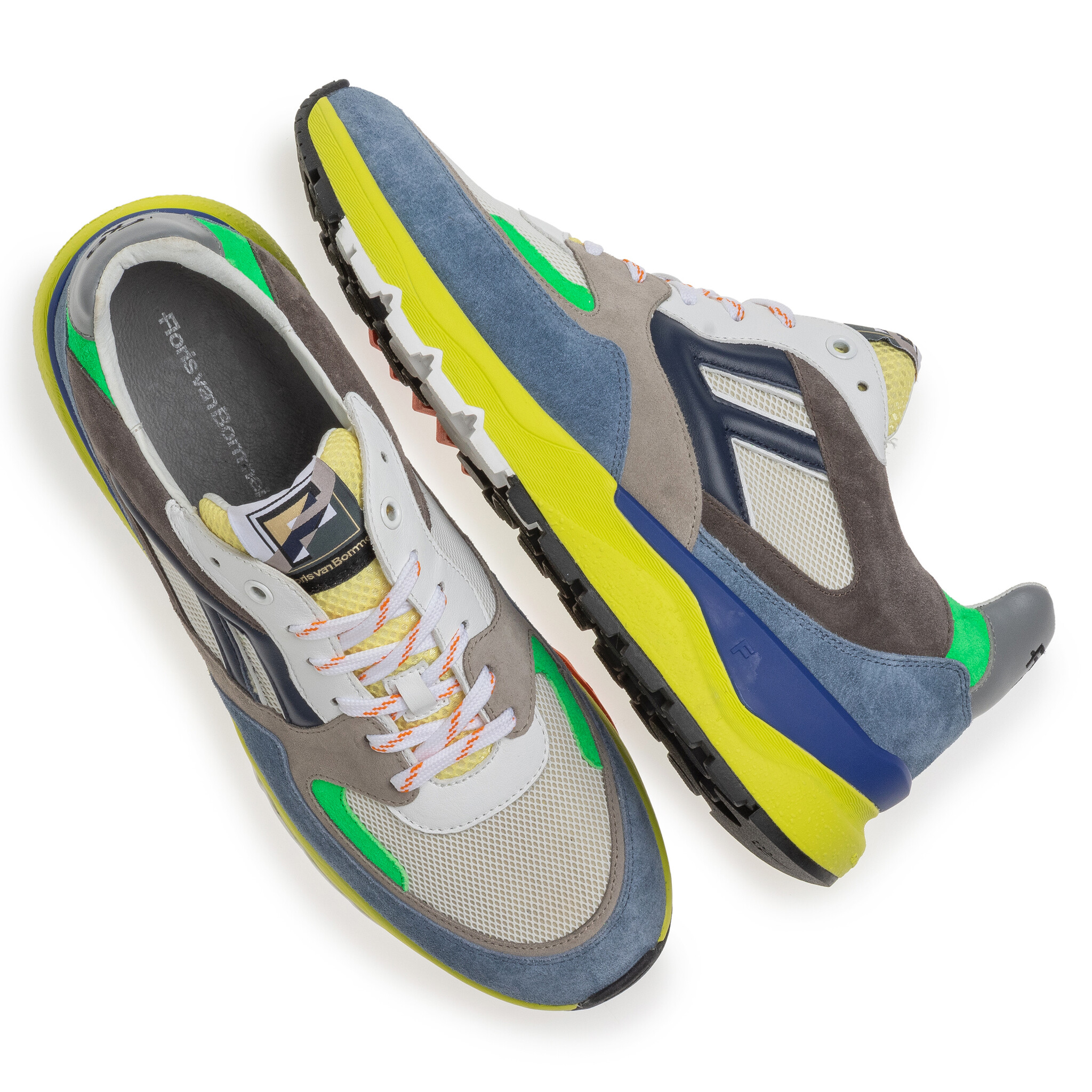 Floris van Bommel Floris van Bommel Sneaker De Treener 01.11 Groen