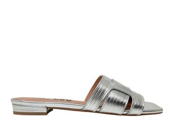 Bibi Lou Bibi Lou Slipper Holly Flat 760Z46VK Zilver